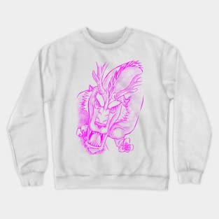 Dragon Of Legend -Neon Pink Version Crewneck Sweatshirt